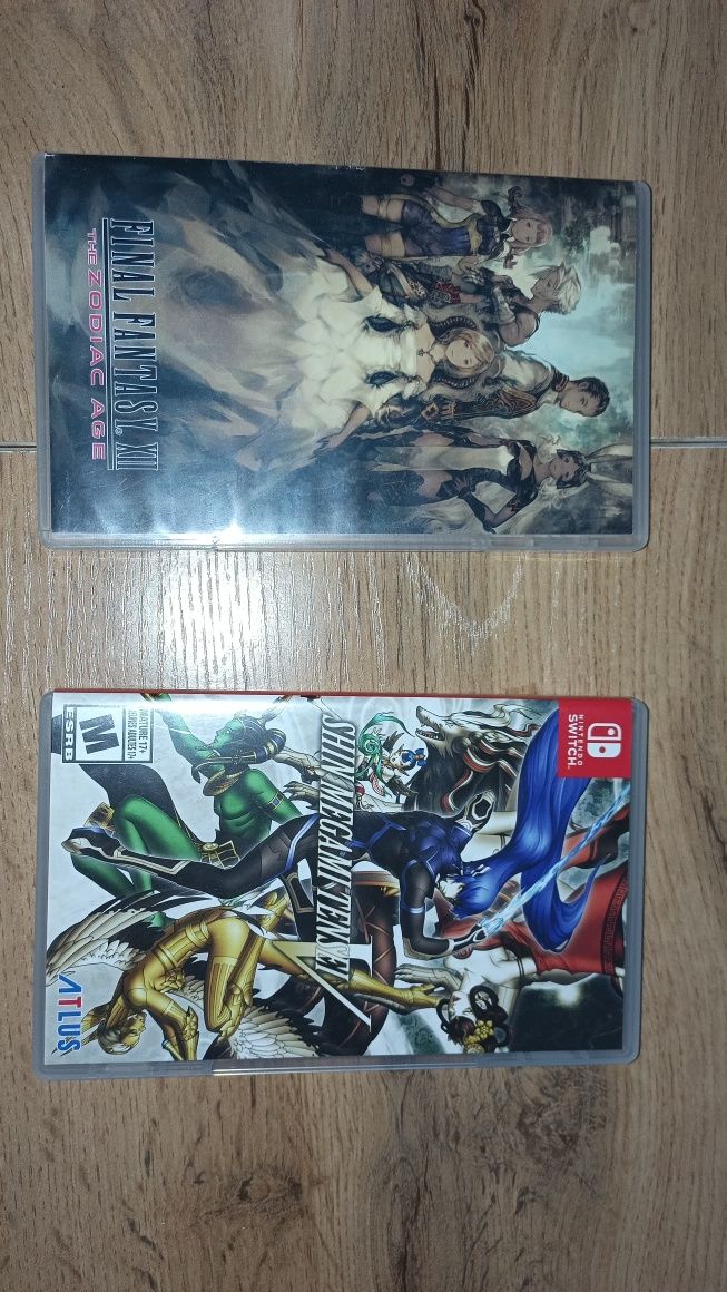 Игры нинтендо свитч, Nintendo switch, final fantasy XII, smt v