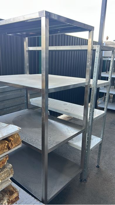 Стеллажи нержавейка