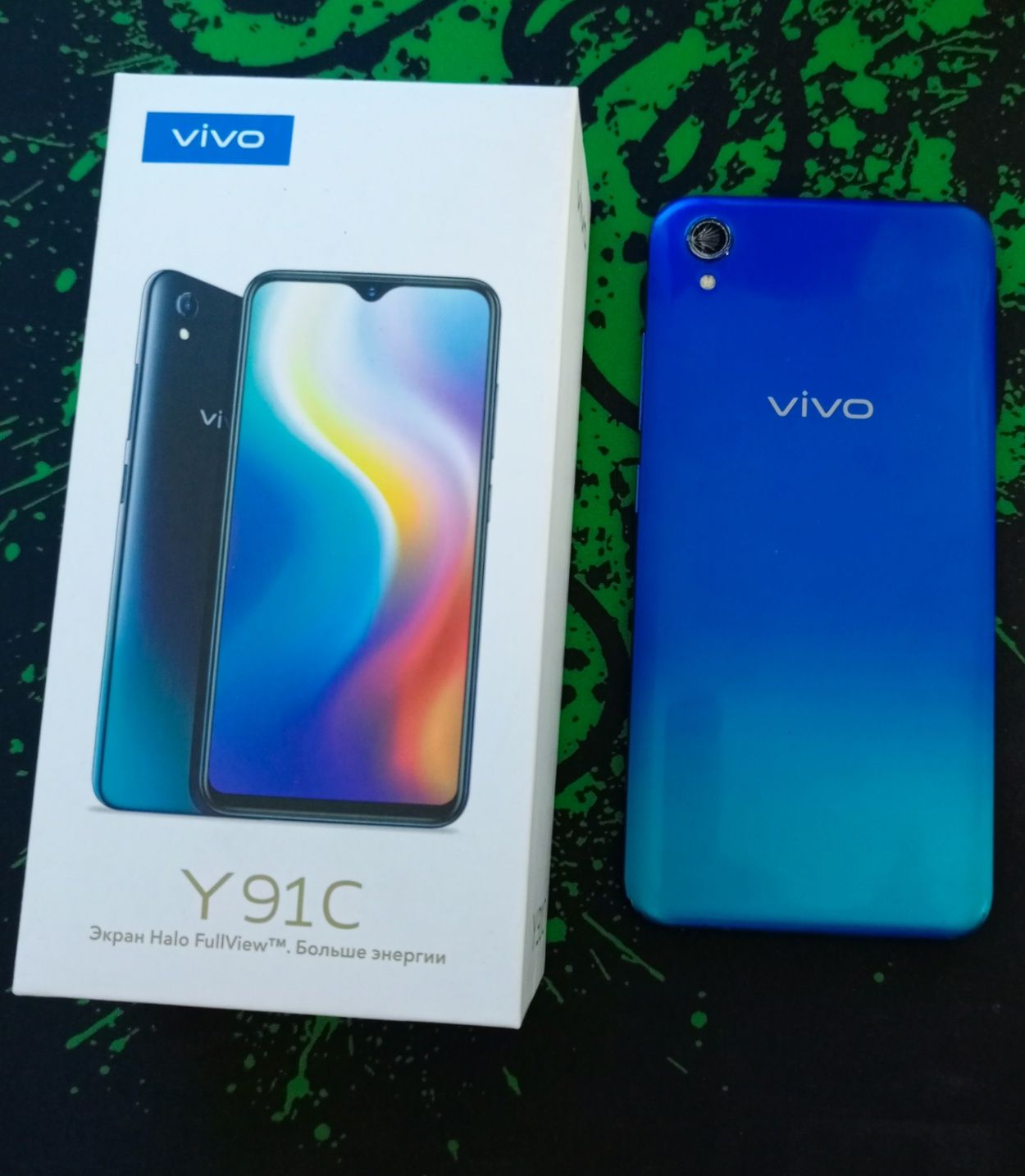 Vivo Y91C б/у работает хорошо