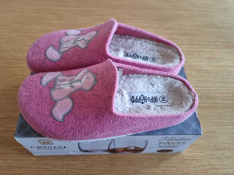 Детски пантофи Hip & Hopps за момиченце - размери 34
