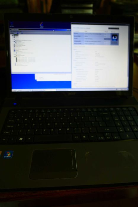 Acer Aspire 7741 17,3HD+ Intel core i3-350m 3gb Ddr3 160GB DVDRW Web