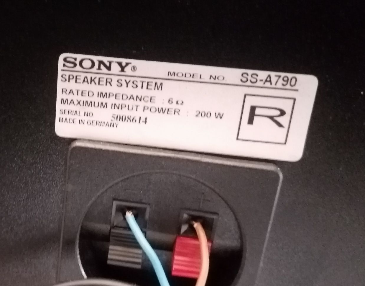 Boxe sony ss a790