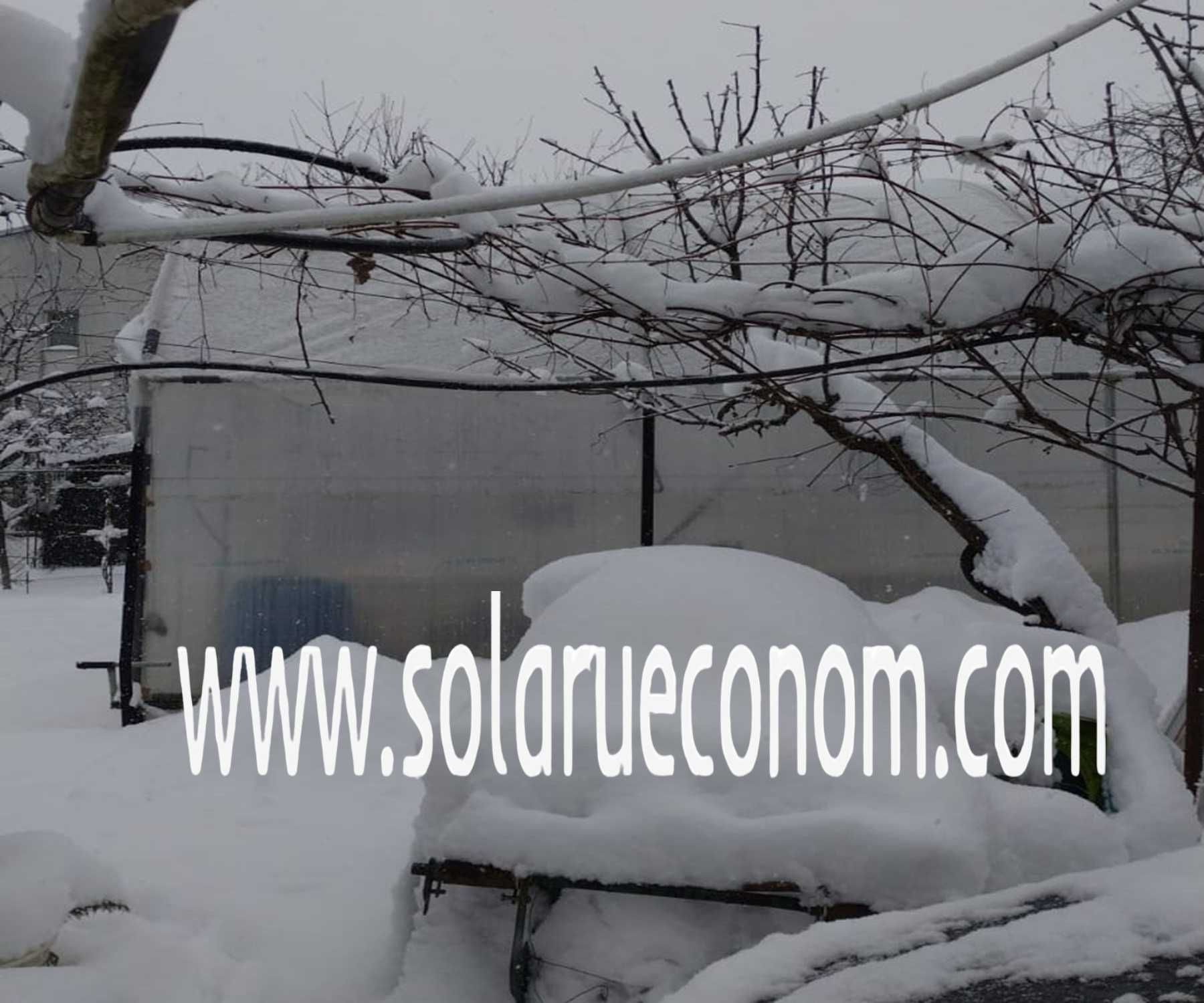 Structura metalica pentru solar(sera)  - 6x8m(48 mp) – 2876 lei