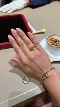Кольцо Cartier Juste Un Clou с бриллиантами