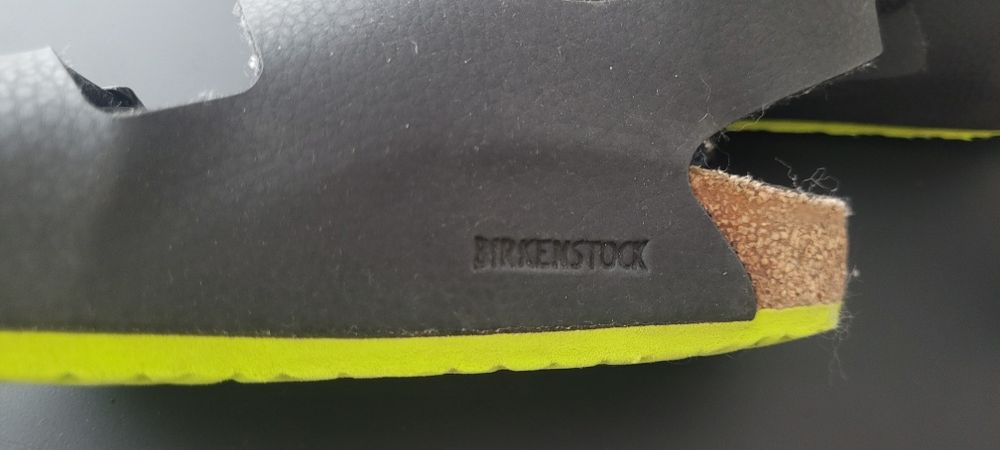 Sandale copii Birkenstock Milano aprox. 20.5 cm Desert Soil Black/Lime