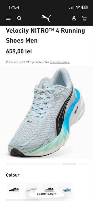 Puma Velocity Nitro 4, marimea 41, adidasi de alergare
