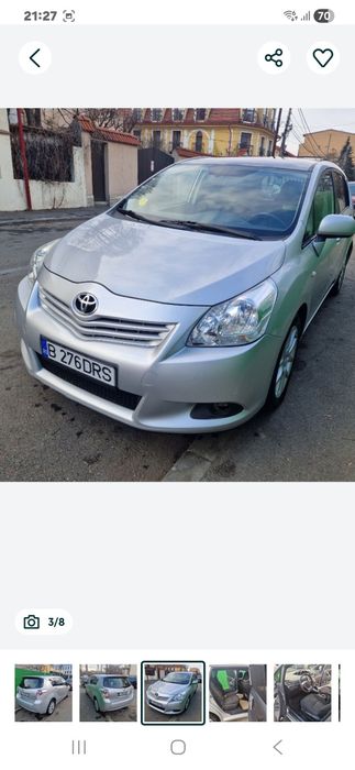 Vând toyota verso 2.0, 2010