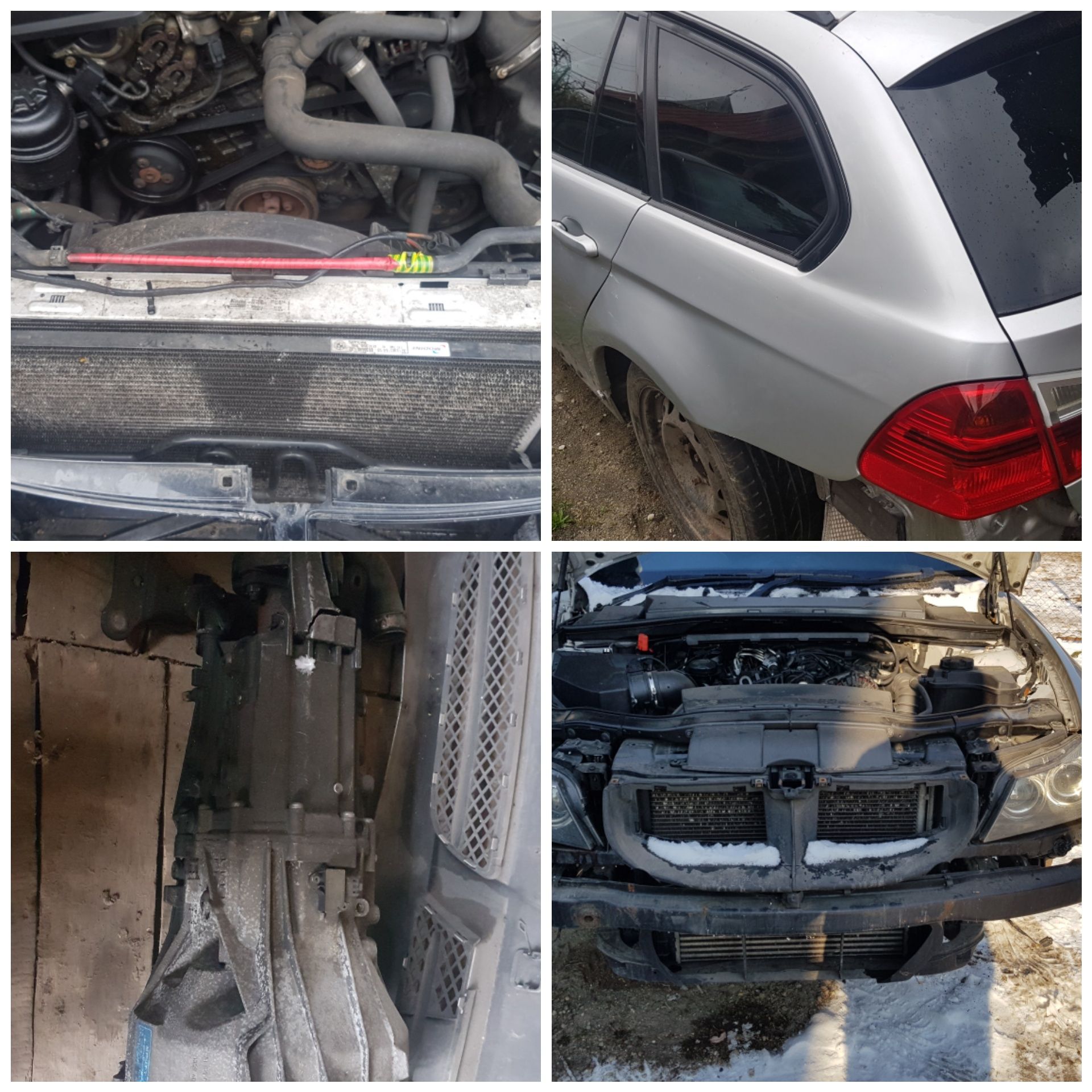 Piese BMW E90, E91, E92(senzori, kit pornire, radiatoare haion, airbag