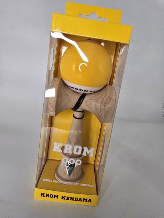 Kendama Krom Pop Yellow Originala