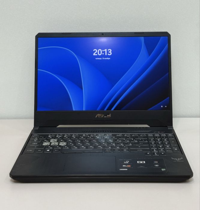 Продам игровой ноутбук Asus Tuf Gaming GTX 1650 Rayzen 5 3550H, 16 гб