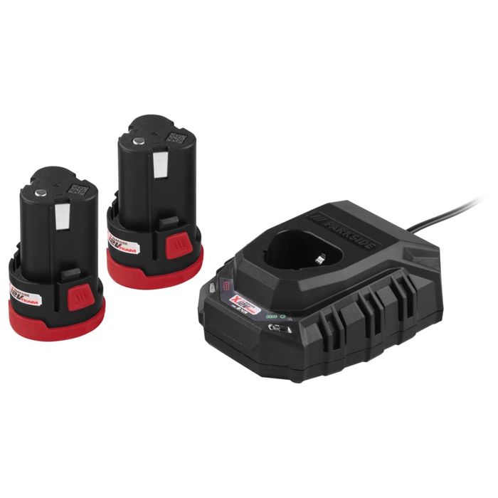 Нов Винтоверт+Импакт +две батерии 12V.Parkside performans  Германия