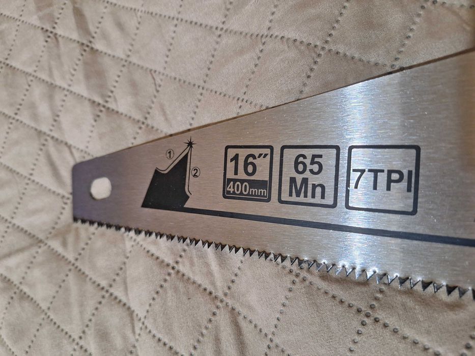 Fierastrau de mana, maner plastic-cauciuc, INGCO, 400mm, produs nou