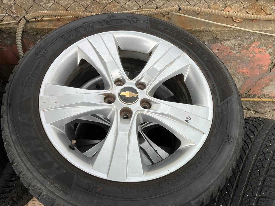 Алуминиеви джанти с гуми за Шевролет Каптива 235/55/18
