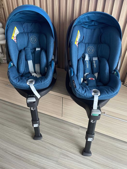 Кошници Cybex Cloud Z2 i-Size Platinum с Cybex Basе и адаптери