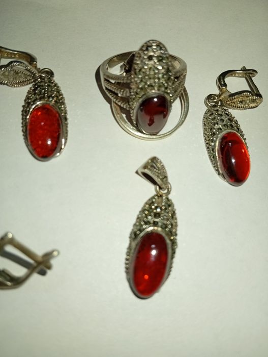 Женский серебряный набор