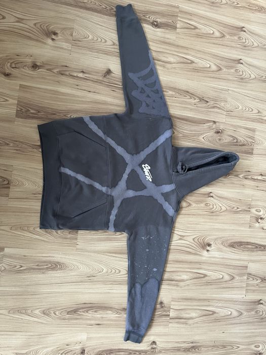 STWD Bleached handmade hoodie