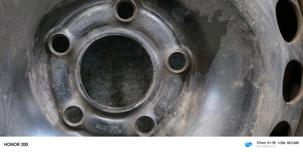 Roti tabla Opel cu anvelope de iarna