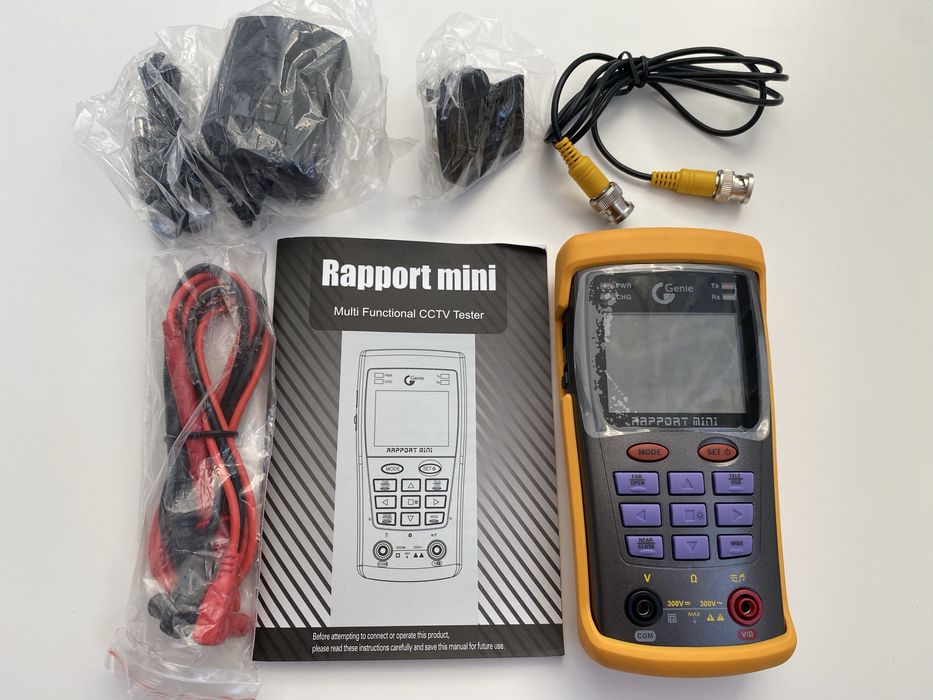 Tester profesional camere supraveghere Raport Mini CCTV Tester