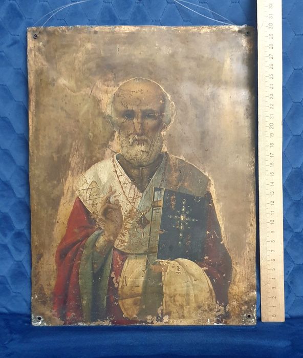 Икона Николай Чудотворец и Богоматерь ,,Знамение"
