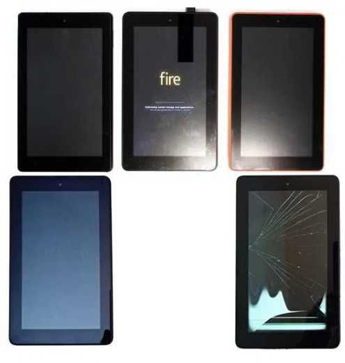 Lot 5 Amazon Kindle Fire defecte (cititi descrierea)