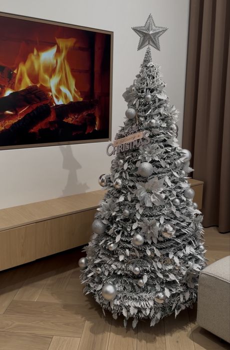 Новогодняя Ёлка с игрушками, складная