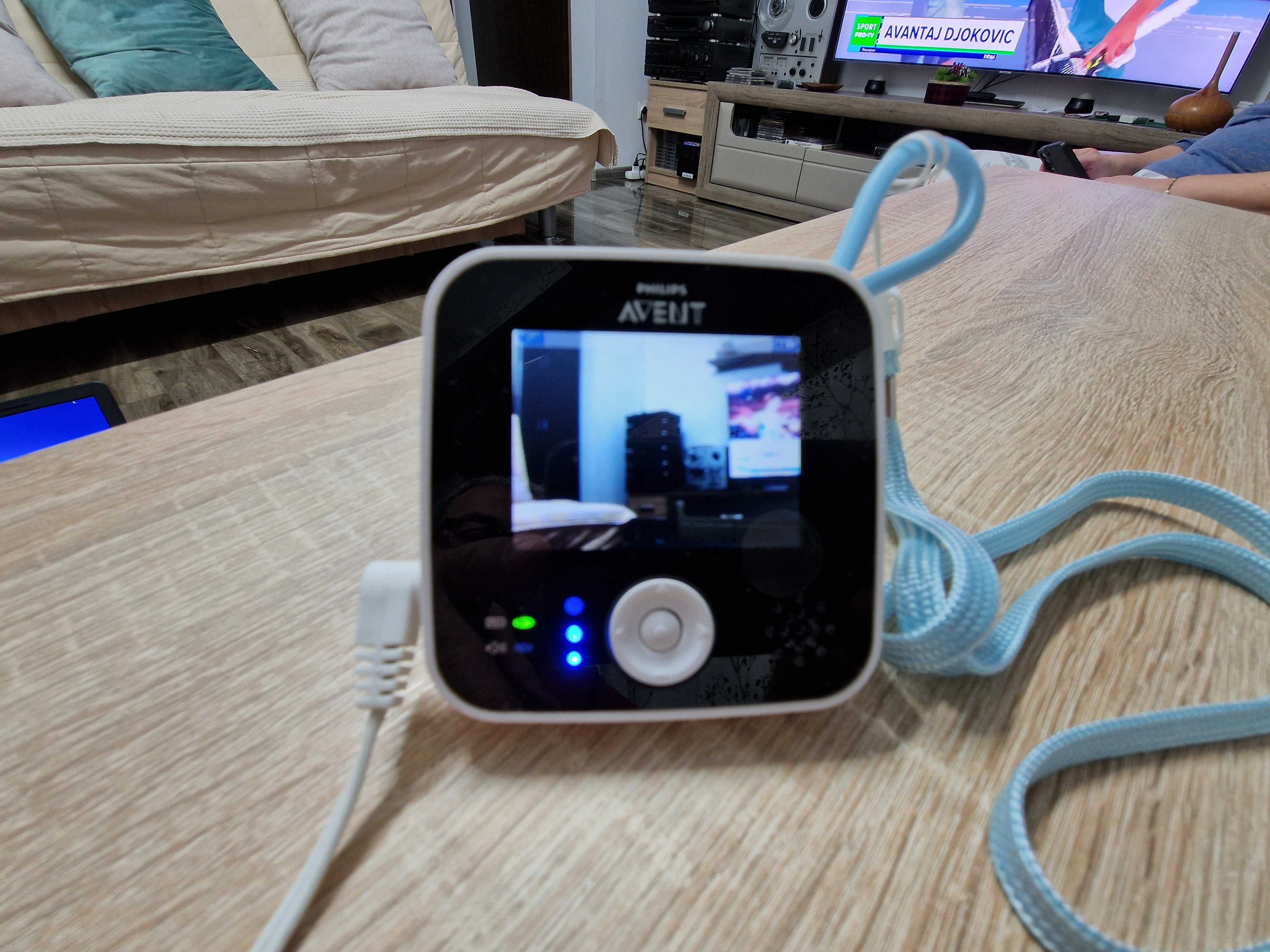 Baby Monitor video,PHILIPS AVENT SCD610, LCD 2,4”