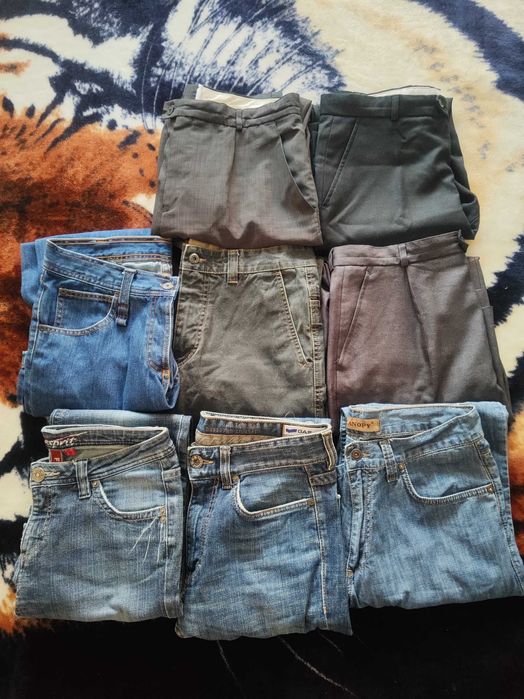 Мъжки дънки/панталони - М размер ,8бр. = 55лв.