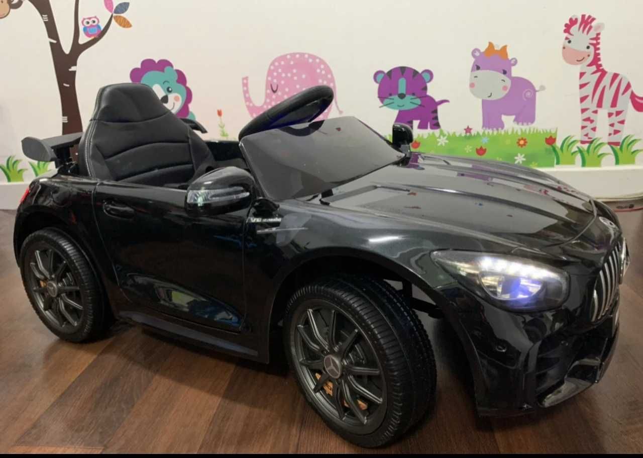 Masinuta electrica Mercedes AMG GT Negru / Rosu 63