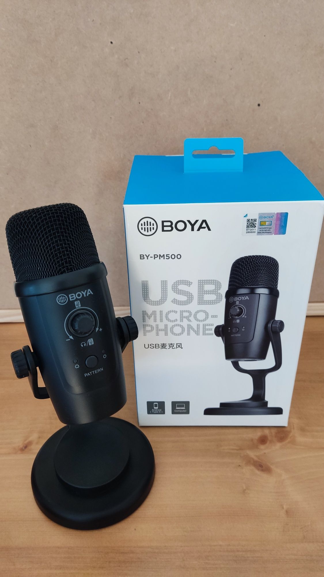 Microfon podcast/stream Boya PM500