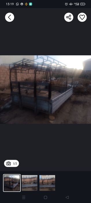 Срочно газель борты сатылады, узындыгы 3,20. Келісім бар.