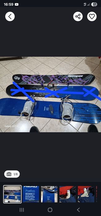Placa snowboard KEMPER