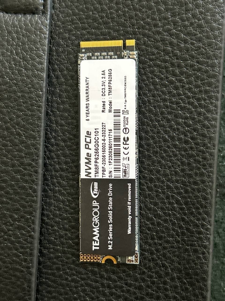 Ssd TeamGroup 256GB