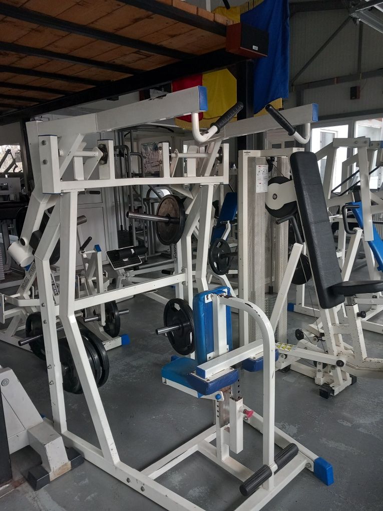 Aparate fitness presa piept spate biceps ramat tracțiuni