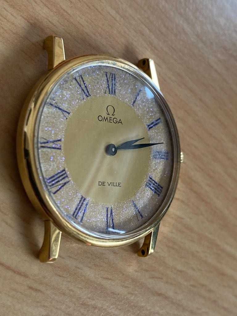 Ceas Omega De Ville mecanic plat aurit