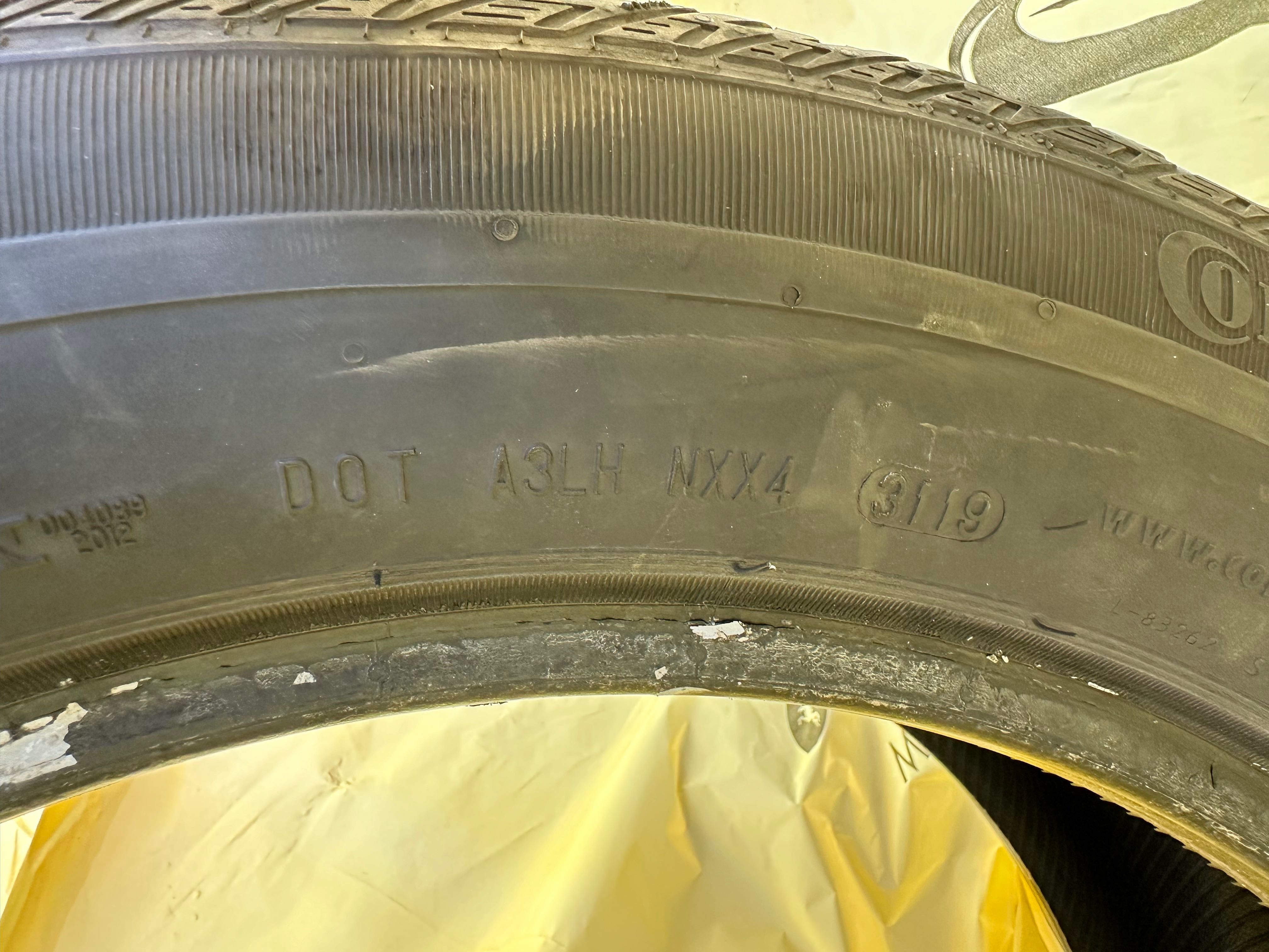 Continental 255/50/19
