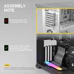 Suport vertical pentru  PLaca video GPU EZDIY-FAB