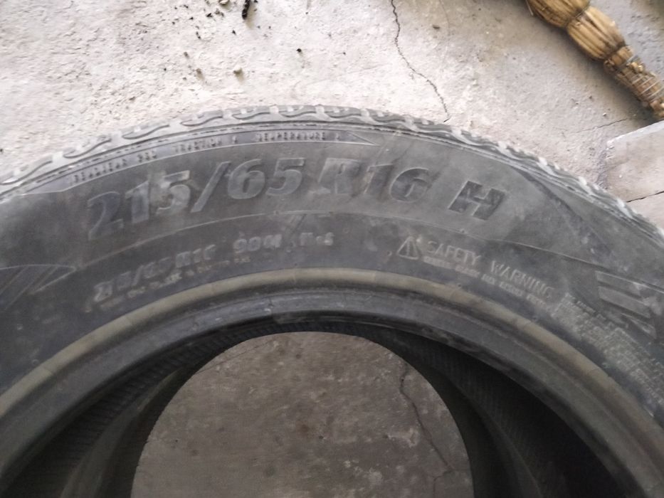 Покрышки 2 штук 215/65. 16R. Летние. Каждый 15 000тг. Matador.