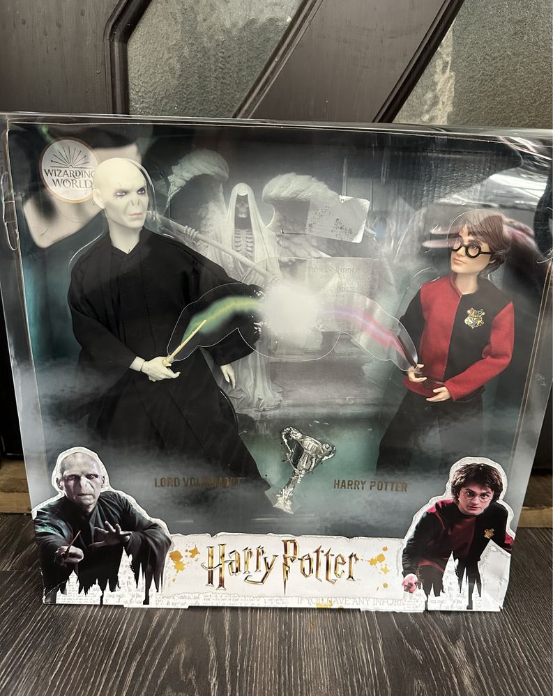 Set 2 Papusi de colectie Harry Potter+Lord Voldemort