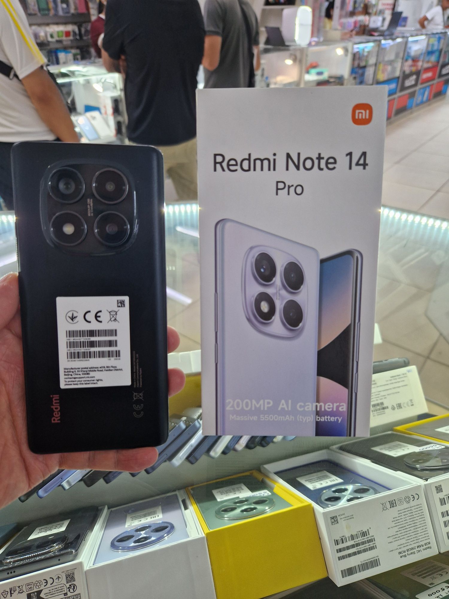Redmi Not 14  256ГБ ОЗУ.8ГБ