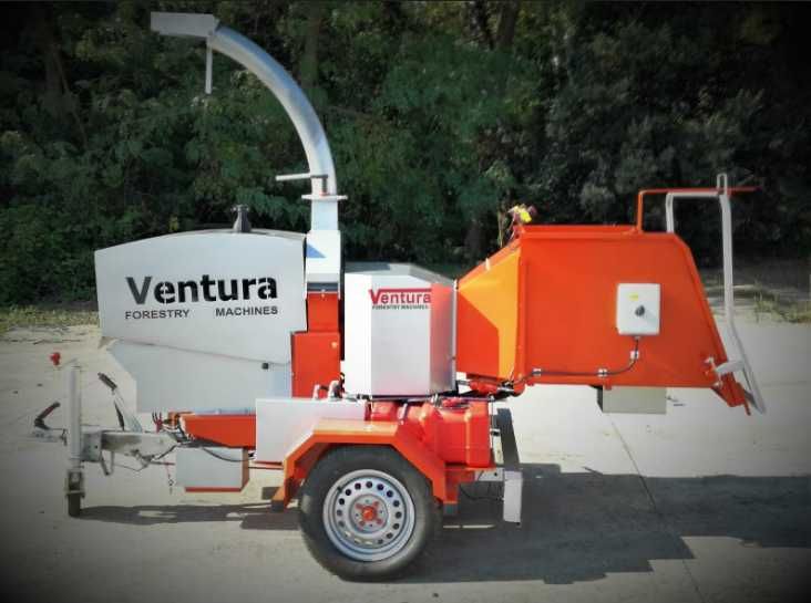 Tocator PROFESIONAL de crengi se lemn cu motor DIESEL 25 cai-VENTURA