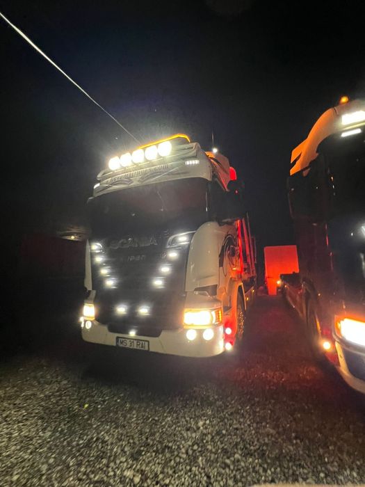 Camion forestier scania R580  6x4