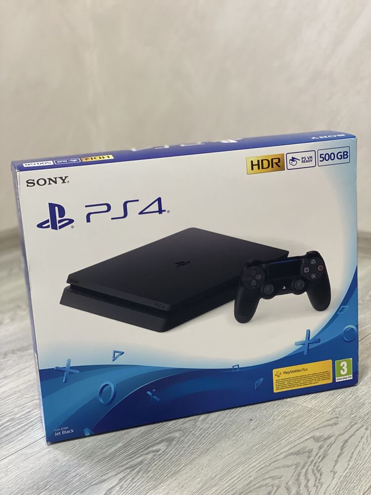 Playstation 4 Slim (PS4) 500GB+ с ГАРАНЦИЯ