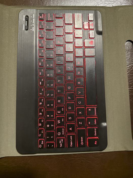 Husa Techsuit cu tastatura ilumitata rgb Samsung Tab S9