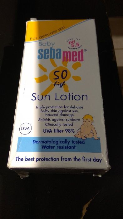 Слънцезащитен лосион Seba Med SPF 50+