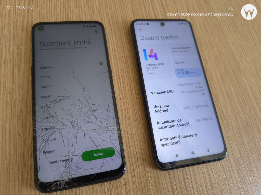Telefoane pentru piese