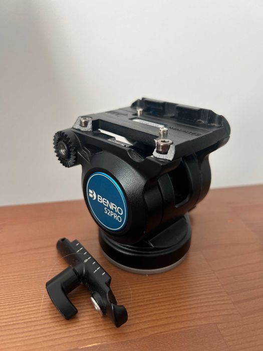 Benro S2PRO Cap Video Sarcina Maxima 2.5 kg (suportul plăcii rupt)