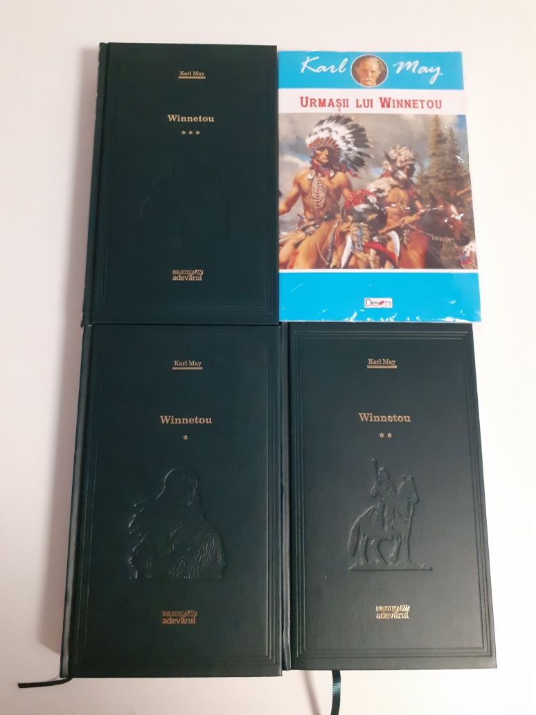 Karl May - 7 serii complete (noi)+Winnetou