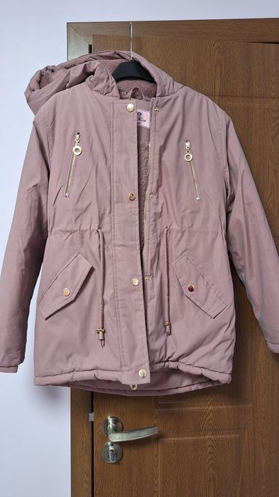 Детско зимно ватирано яке за момиче