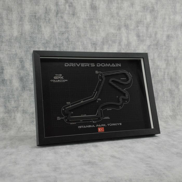 Istanbul Park – Hartă 3D circuit Formula 1 Turkish GP • GPX Collection