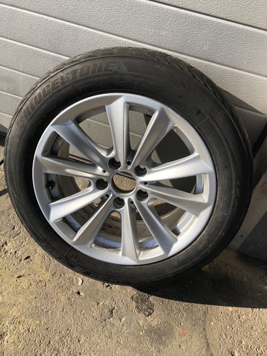 Roata rezervă janta cauciuc bmw F10 f11 F07 F06 R17 originală seria 5